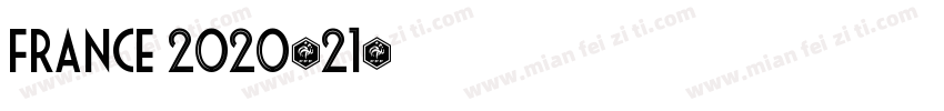France 2020-21字体转换